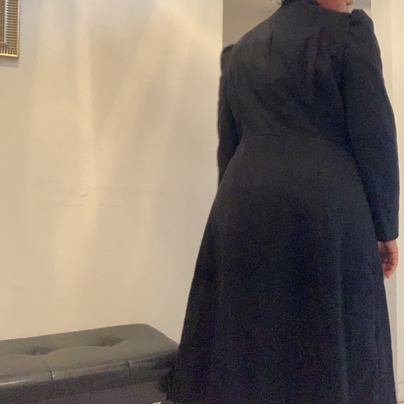 Vintage Worumbo wool long trench coat - Picture 2 of 7